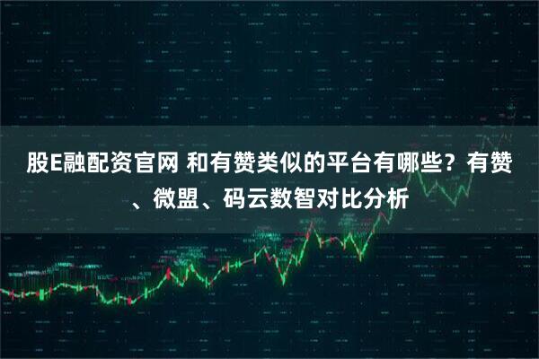 股E融配资官网 和有赞类似的平台有哪些？有赞、微盟、码云数智对比分析